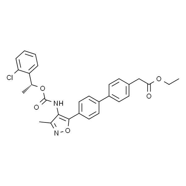 [1,1'-Biphenyl]-4-acetic acid, 4'-[4-[[[(1R)-1-(2-chlorophenyl)ethoxy]carbonyl]amino]-3-methyl-5-isoxazolyl]-, ethyl ester