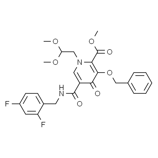 3-(苄氧基)-5-((2,4-二氟苄基)氨基甲酰基)-1-(2,2-二甲氧基乙基)-4-氧代-1,4-二氢吡啶-2-甲酸甲酯
