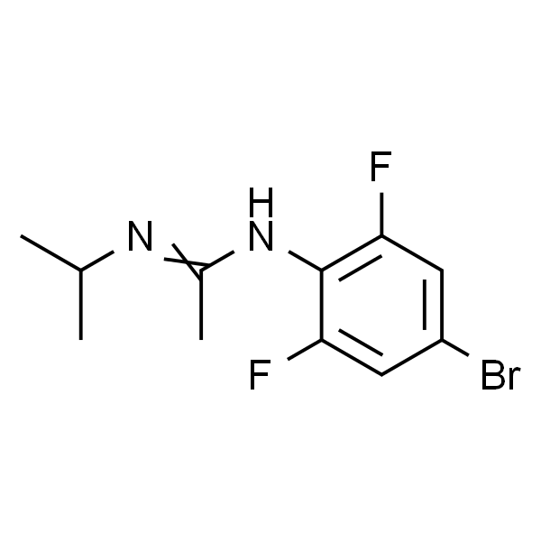 EthaniMidaMide， N-(4-broMo-2，6-difluorophenyl)-N'-(1-Methylethyl)-