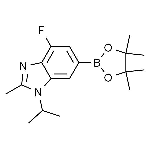 4-氟-1-异丙基-2-甲基-6-硼酸频哪醇酯基-1H-苯并[d]咪唑