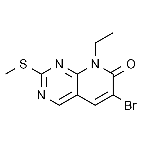 6-Bromo-8-ethyl-2-methylsulfanylpyrido[2,3-d]pyrimidin-7-one