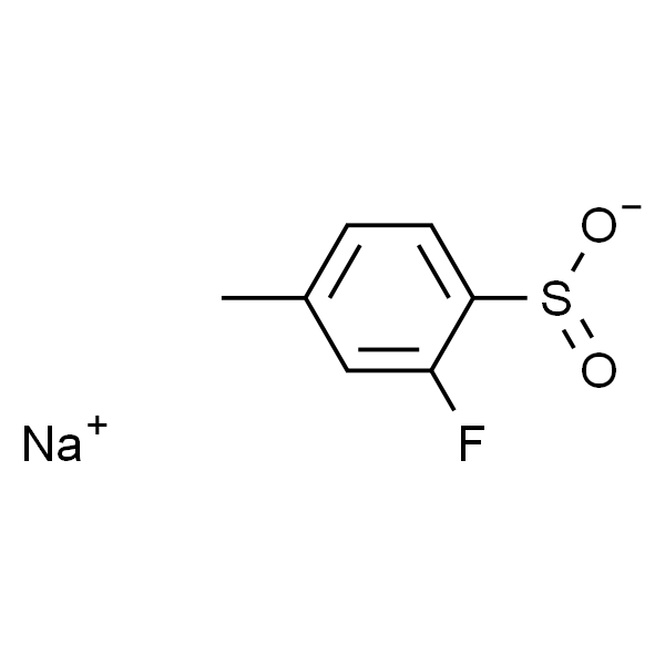 2-氟-4-甲基苯亚磺酸钠盐
