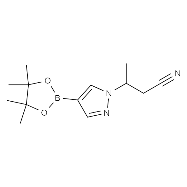 3-(4-(4,4,5,5-四甲基-1,3,2-二氧杂硼杂环戊烷-2-基)-1H-吡唑-1-基)丁腈