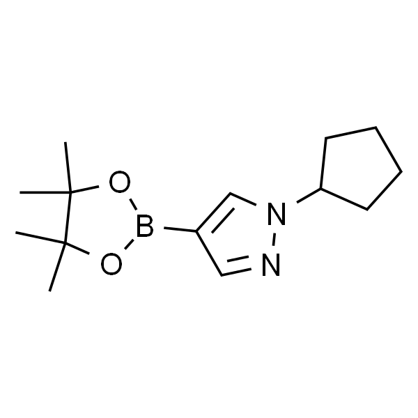 1-环戊基-4-(4,4,5,5-四甲基-1,3,2-二氧杂戊硼烷-2-基)-1H-吡唑