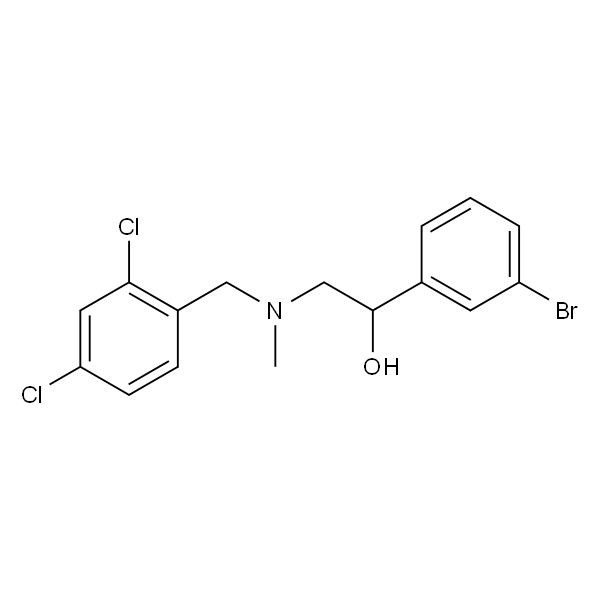 Benzenemethanol, 3-bromo-α-[[[(2,4-dichlorophenyl)methyl]methylamino]methyl]-
