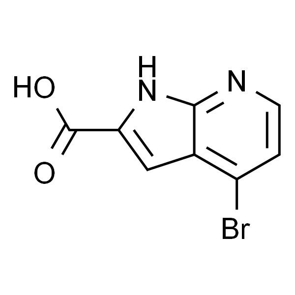 4-溴-1H-吡咯并[2,3-b]吡啶-2-羧酸