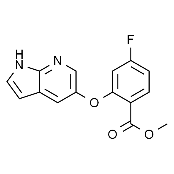 2-((1H-吡咯并[2,3-b]吡啶-5-基)氧基)-4-氟苯甲酸甲酯