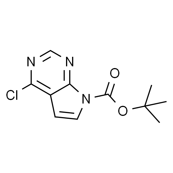 4-氯-7H-吡咯并[2,3-d]嘧啶-7-羧酸叔丁酯