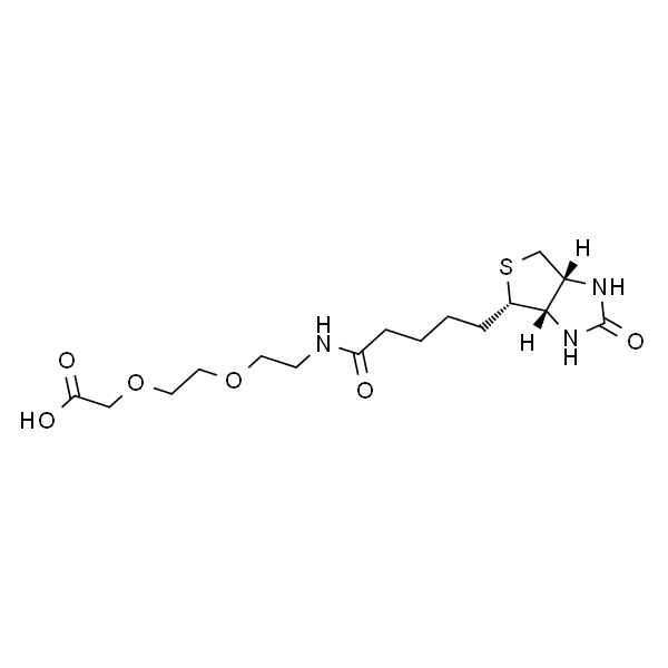 2-(2-(2-(5-((3aS,4S,6aR)-2-氧代六氢-1H-噻吩并[3,4-d]咪唑-4-基)戊酰胺基)乙氧基)乙氧基)乙酸