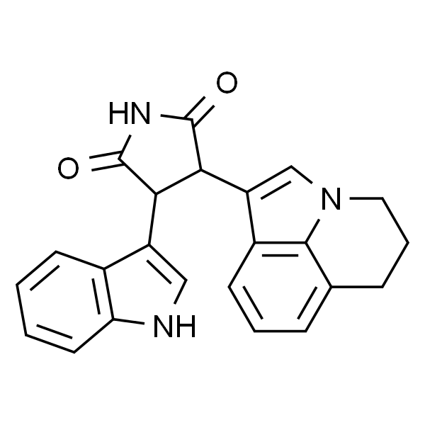 3-(5,6-dihydro-4H-pyrrolo[3,2,1-ij]quinolin-1-yl)-4-(1H-indol-3-yl)pyrrolidine-2,5-dione