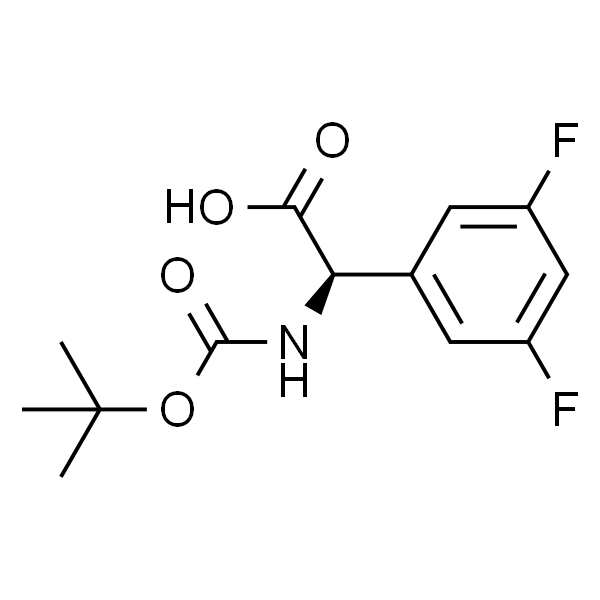 (R)-2 - ((叔丁氧基羰基)氨基)-2-(3,5-二氟苯基)乙酸