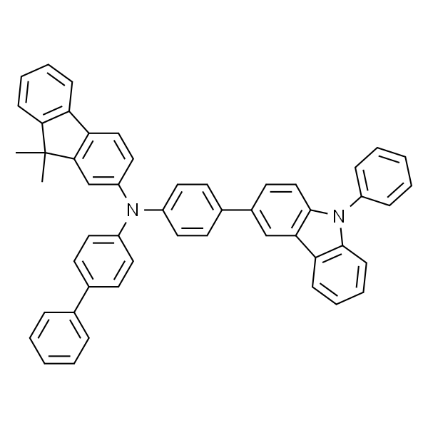 N-联苯-4-基-9,9-二甲基-N-[4-(9-苯基-9H-咔唑-3-基)苯基]-9H-芴-2-胺