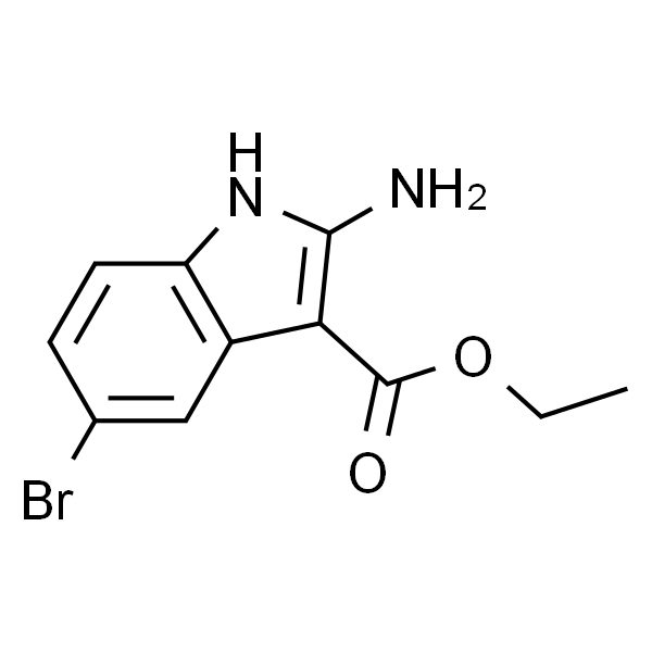 2-氨基-5-溴-1H-吲哚-3-羧酸乙酯