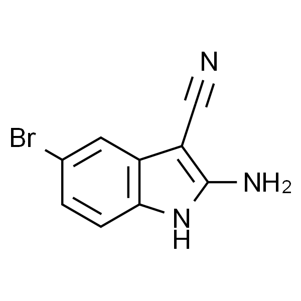 2-氨基-5-溴-1H-吲哚-3-甲腈