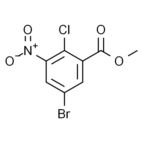 5-溴-2-氯-3-硝基苯甲酸甲酯