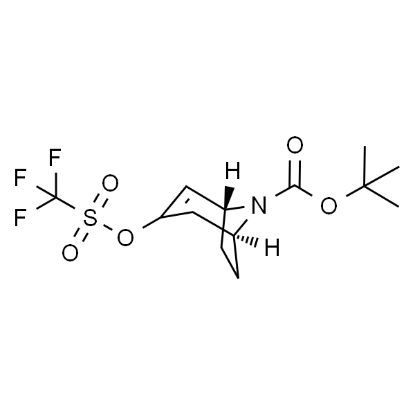 tert-butyl 3-(trifluoromethylsulfonyloxy)-8-azabicyclo[3.2.1]oct-2-ene-8-carboxylate