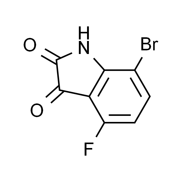 7-溴-4-氟二氢吲哚-2,3-二酮