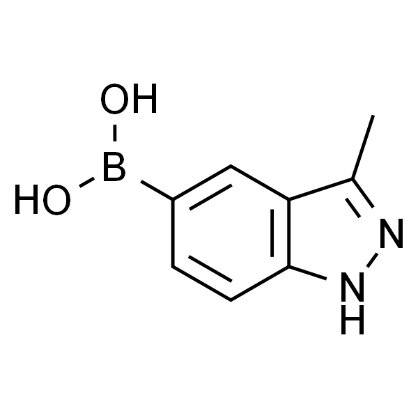 B-(3-甲基-1H-吲唑-5-基)硼酸