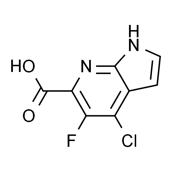 4-Chloro-5-fluoro-7-azaindole-6-carboxylic acid