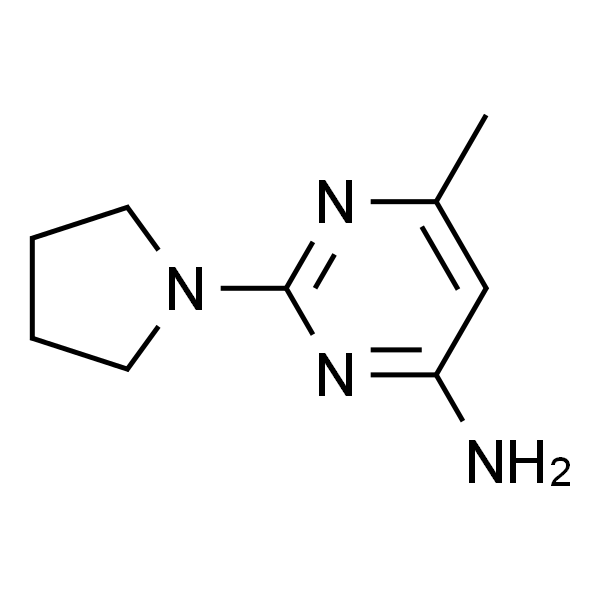6-甲基-2-(1-吡咯烷基)-4-嘧啶胺