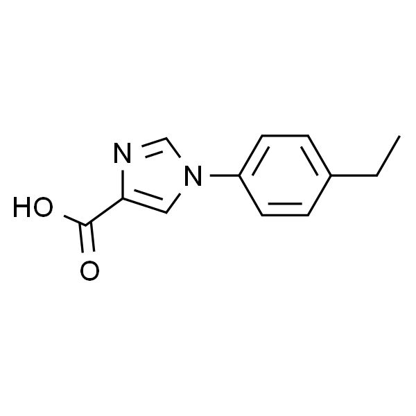 1-(4-乙基苯基)-1H-咪唑-4-羧酸