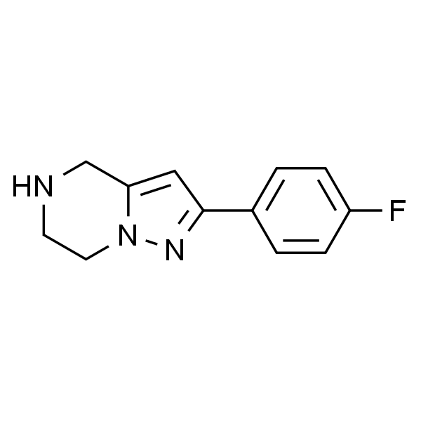 2-(4-氟苯基)-4,5,6,7-四氢吡唑并[1,5-a]吡嗪