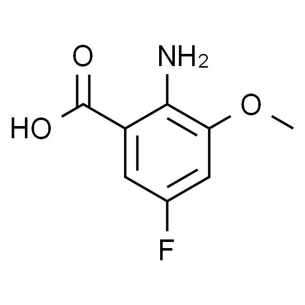 2-氨基-5-氟-3-甲氧基-苯甲酸