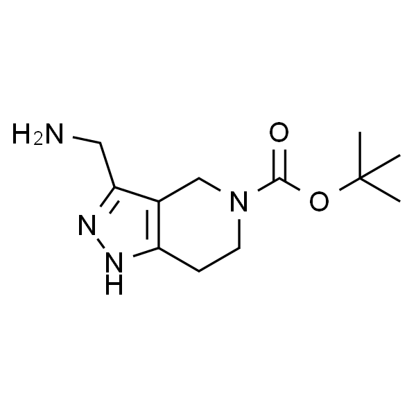 3-(氨基甲基)-1h,4h,5h,6h,7h-吡唑并[4,3-c]吡啶-5-羧酸叔丁酯