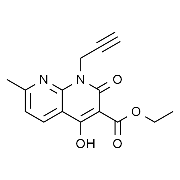 ethyl 4-hydroxy-7-methyl-2-oxo-1-(prop-2-ynyl)-1,2-dihydro-1,8-naphthyridine-3-carboxylate
