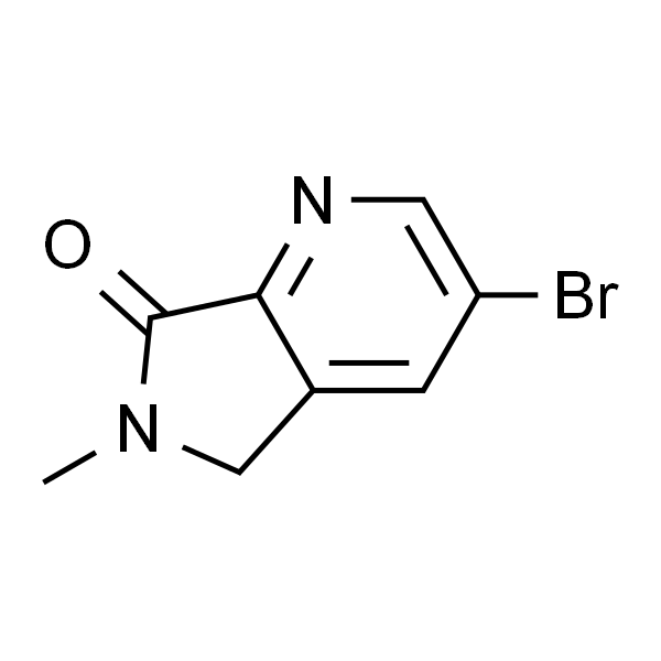 3-溴-6-甲基-5,6-二氢吡咯并[3,4-b]吡啶-7-酮
