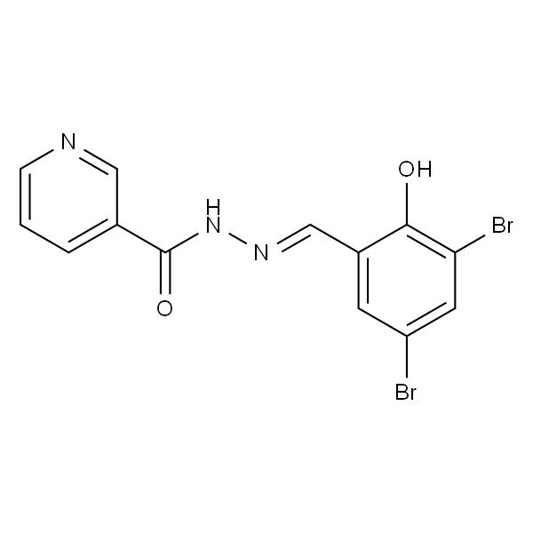 (E)-N'-(3,5-二溴-2-羟基亚苄基)烟酰肼