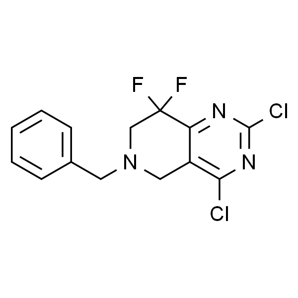 6-苄基-2,4-二氯-8,8-二氟-5,6,7,8-四氢吡啶并[4,3-d]嘧啶