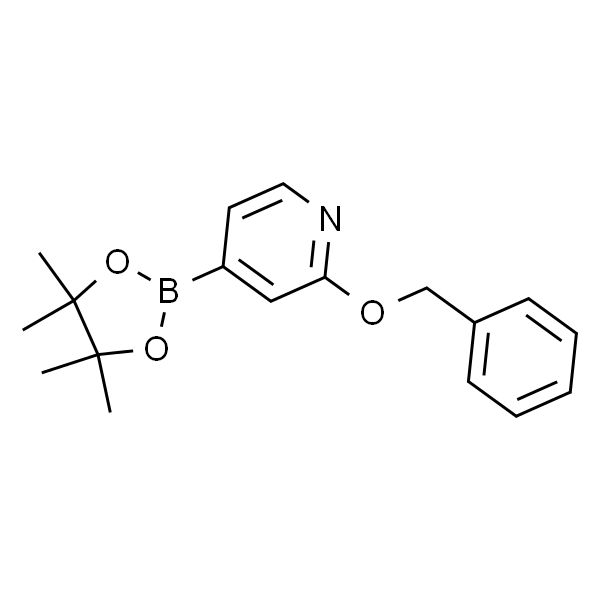 2-(苄氧基)-4-(4,4,5,5-四甲基-1,3,2-二氧硼杂环戊烷-2-基)吡啶