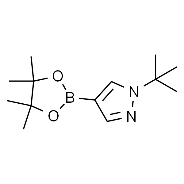1-(叔丁基)-4-(4,4,5,5-四甲基-1,3,2-二氧硼杂环戊烷-2-基)吡唑