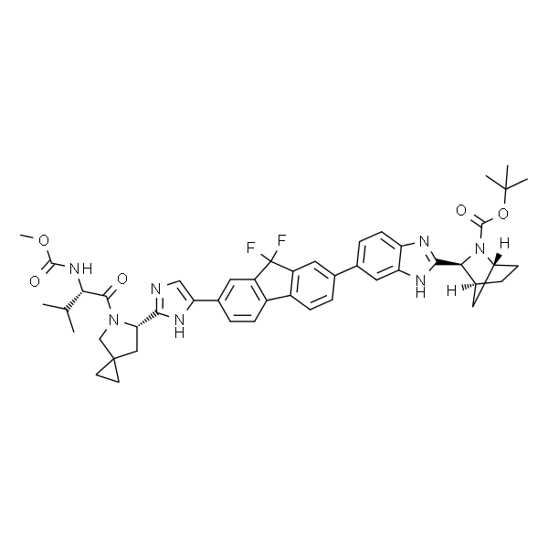 2-Azabicyclo[2.2.1]heptane-2-carboxylic acid, 3-[6-[9,9-difluoro-7-[2-[(6S)-5-[(2S)-2-[(methoxycarbonyl)amino]-3-methyl-1-oxobut