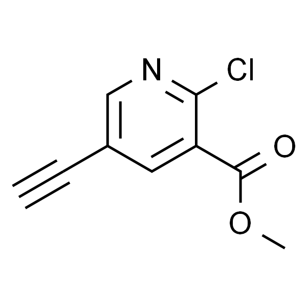 Methyl 2-chloro-5-ethynylnicotinate