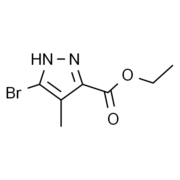 3-溴-4-甲基-1H-吡唑-5-羧酸乙酯