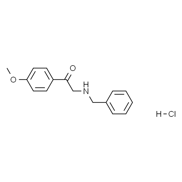 2-(苄基氨基)-1-(4-甲氧基苯基)乙酮盐酸盐