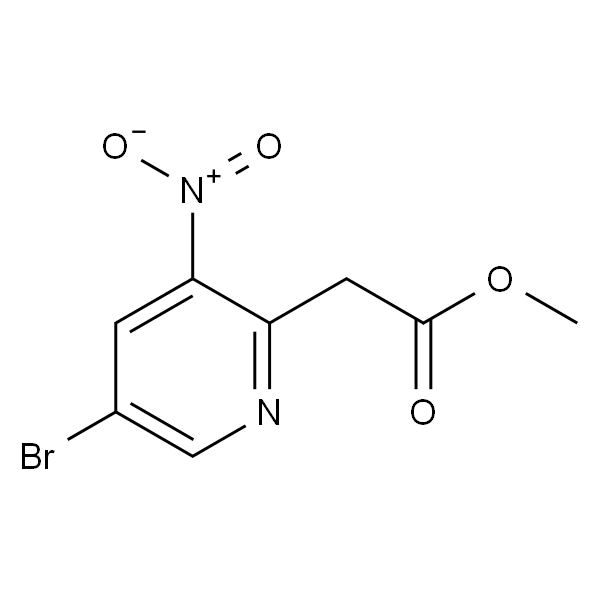 2-(5-溴-3-硝基吡啶-2-基)乙酸甲酯