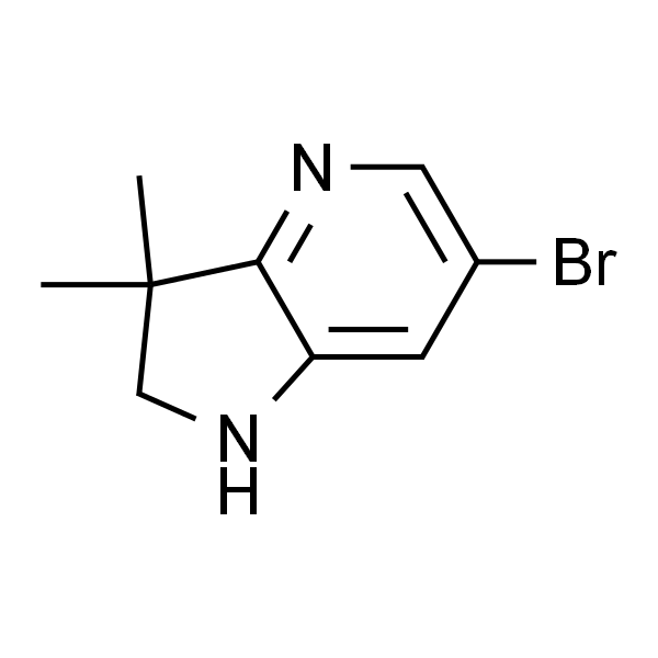 6-溴-3,3-二甲基-1H,2H,3H-吡咯并[3,2-b]吡啶