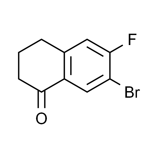 7-溴-6-氟-3,4-二氢萘-1(2H)-酮