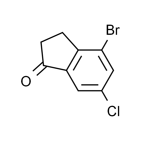 4-溴-6-氯-2,3-二氢-1H-茚-1-酮
