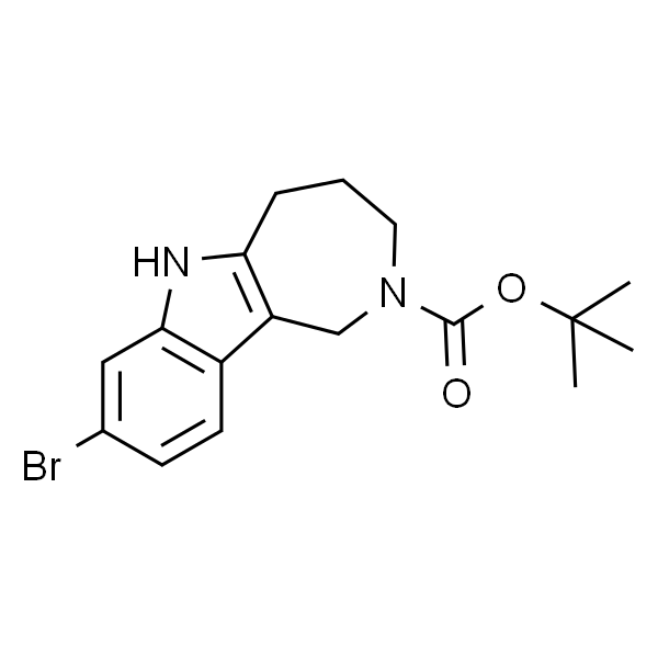 8-溴-4,5-二氢氮杂[4,3-B]吲哚-2(1H,3H,6H)-羧酸叔丁酯