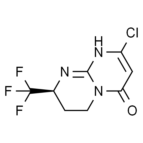 (8S)-2-氯1,6,7,8-四氢-8-(三氟甲基)-4H-嘧啶并[1,2-a]嘧啶-4-酮
