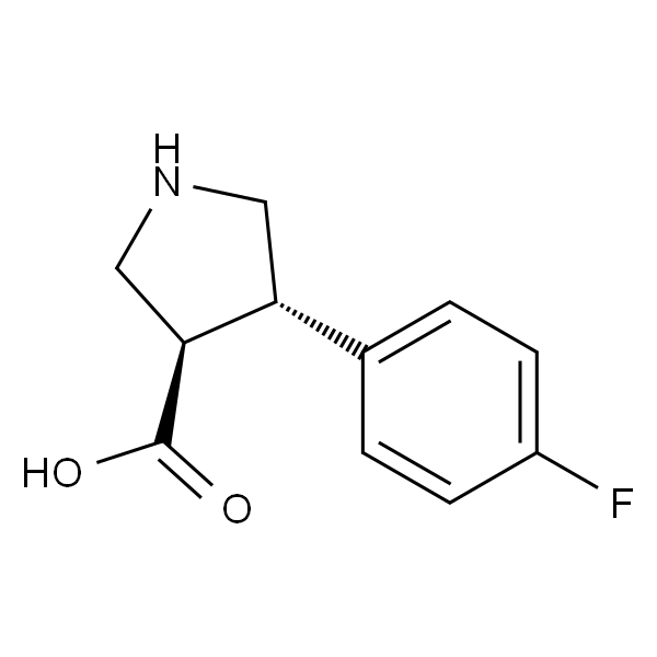 (3R,4S)-4-(4-氟苯基)吡咯烷-3-羧酸