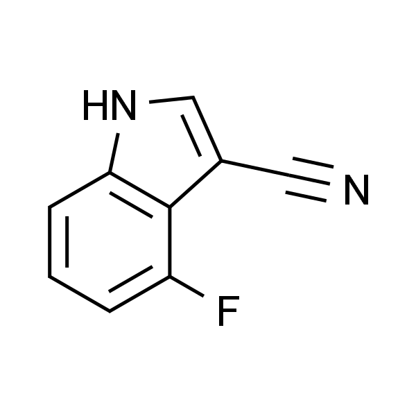 4-氟-1H-吲哚-3-甲腈