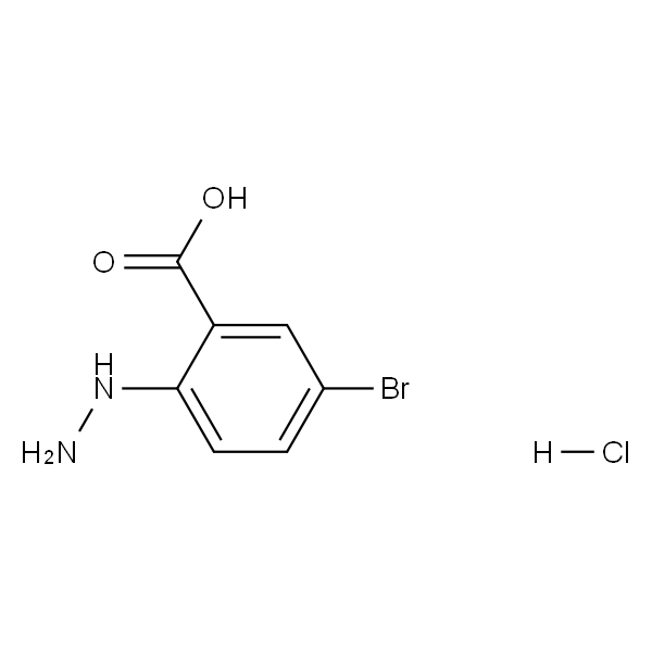 5-溴-2-肼基苯甲酸盐酸盐
