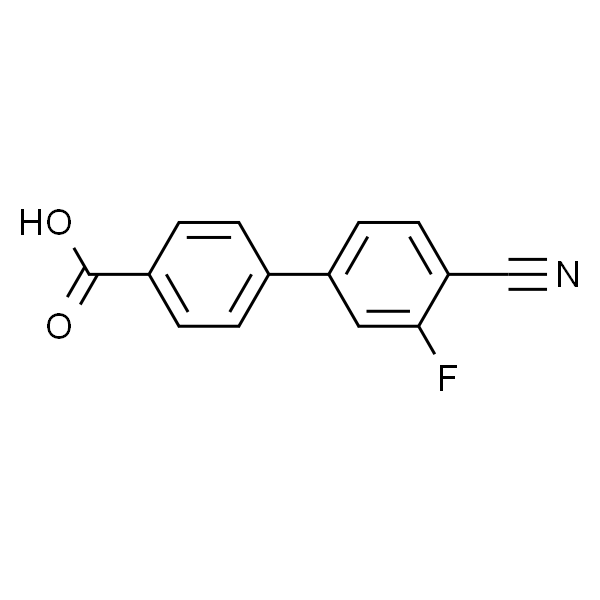4'-Cyano-3'-fluorobiphenyl-4-carboxylic acid