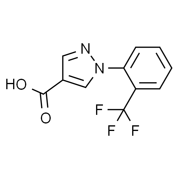 1-(2-三氟甲基苯基)吡唑-4-甲酸