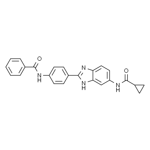 N-[4-(5-环丙甲酰氨基-1H-苯并咪唑-2-基)苯基]苯甲酰胺